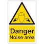 Danger Noise Area - Portrait