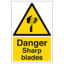 Danger Sharp Blades - Portrait