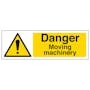 Danger Moving Machinery - Landscape