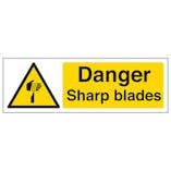 Danger Sharp Blades - Landscape