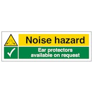 Noise Hazard/Ear Protectors Available