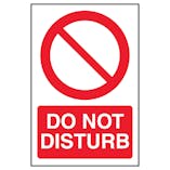 Prohibition / Do Not Disturb