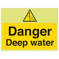 GITD Danger Deep Water - Large Landscape