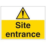 Site Entrance - Large Landscape
