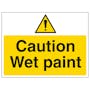 Caution Wet Paint - Large Landscape
