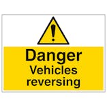Vehicles Reversing - Large Landscape