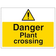 Danger Plant Crossing - Large Landscape