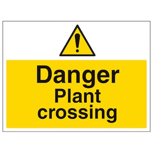 Danger Plant Crossing - Large Landscape