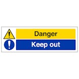 Danger/Keep Out - Landscape