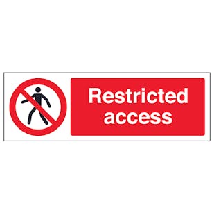 Restricted Access - Landscape