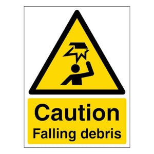 Caution Falling Debris - Portrait