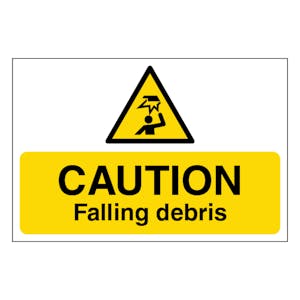 Caution Falling Debris - Large Landscape