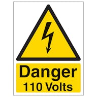 Danger 110 Volts - Portrait