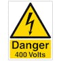 Danger 400 Volts - Portrait