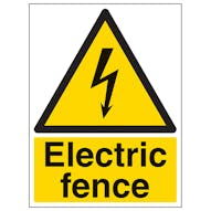 Electric Fence - Portrait