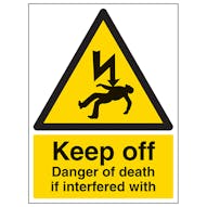 Keep Off Danger Of Death If Interfered With - Portrait