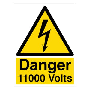 Danger 11000 Volts - Portrait