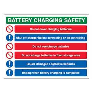 Battery Charging Safety - Landscape