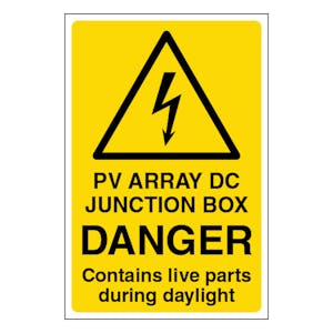 Pv Array Dc Junction Box - Portrait