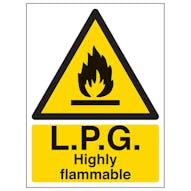 Flammable Signs