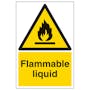 Flammable Liquid - Portrait