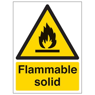 Flammable Solid - Portrait