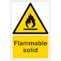Flammable Solid - Portrait