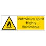 Petroleum Spirit Highly Flammable - Landscape