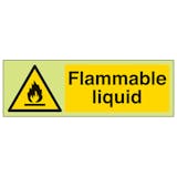 GITD Flammable Liquid - Landscape