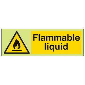 GITD Flammable Liquid - Landscape