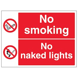 No Smoking/No Naked Lights