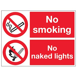 No Smoking/No Naked Lights