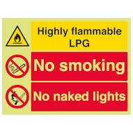 GITD Highly Flammable LPG