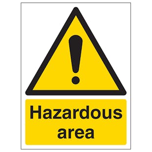 Hazardous Area - Portrait