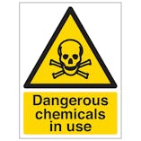 Dangerous Chemicals In Use - Portrait