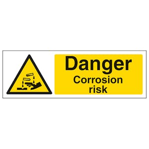 Danger Corrosion Risk - Landscape 