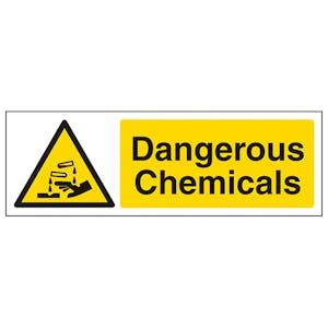 Dangerous Chemicals Corrosive - Landscape