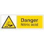 Danger Nitric Acid - Landscape 