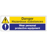Hazardous Substances/Wear PPE