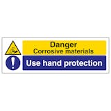 Corrosive/Use Hand Protection - Landscape 