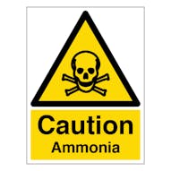 Caution Ammonia - Portrait