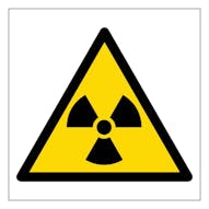 Radiation Symbol - Square