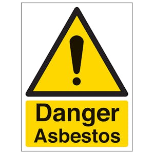 Danger Asbestos - Portrait