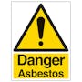 Danger Asbestos - Portrait