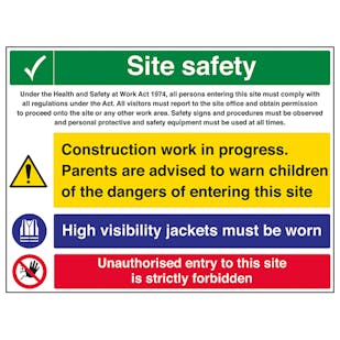Multi Hazard Site Safety Safety Helmets - Large Landscape
