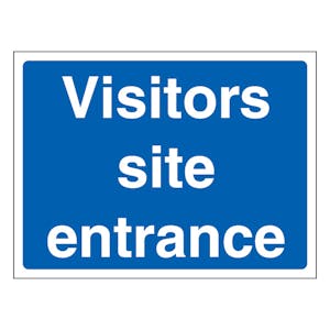 Visitors Site Entrance - Landscape