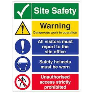 Site Safety Warning - Correx