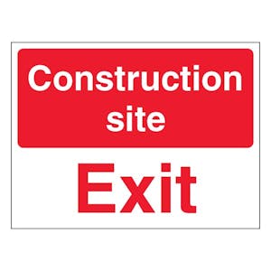 Construction Site Exit - Landscape
