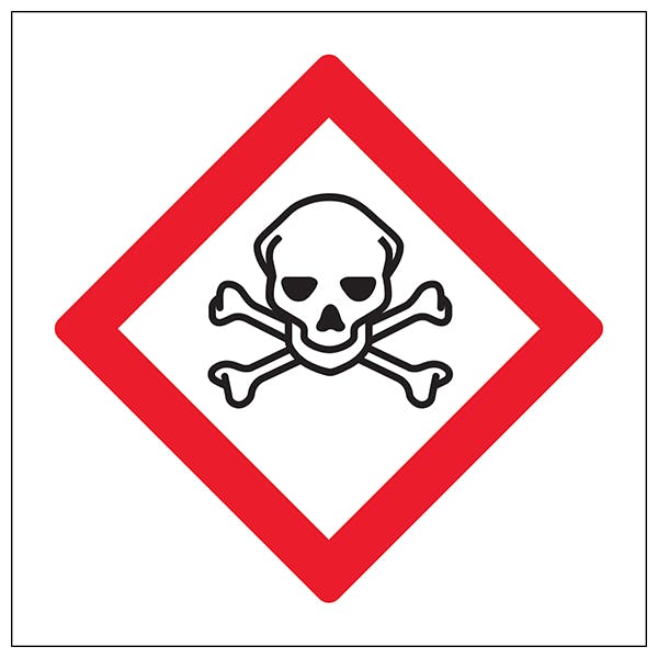 Storage Area Marking Skull And Crossbones