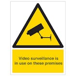 Video Surveillance In Use On These Premises